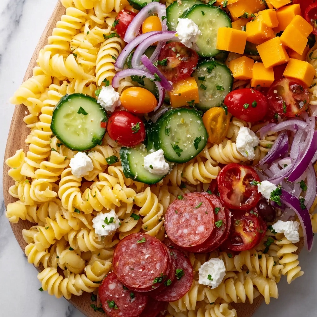 Supreme Pasta Salad Recipe - Recipe Image