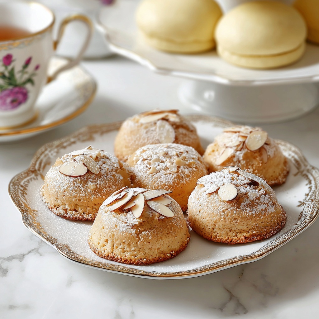 Anytime Almond Tea Cakes Recipe - Recipe Image