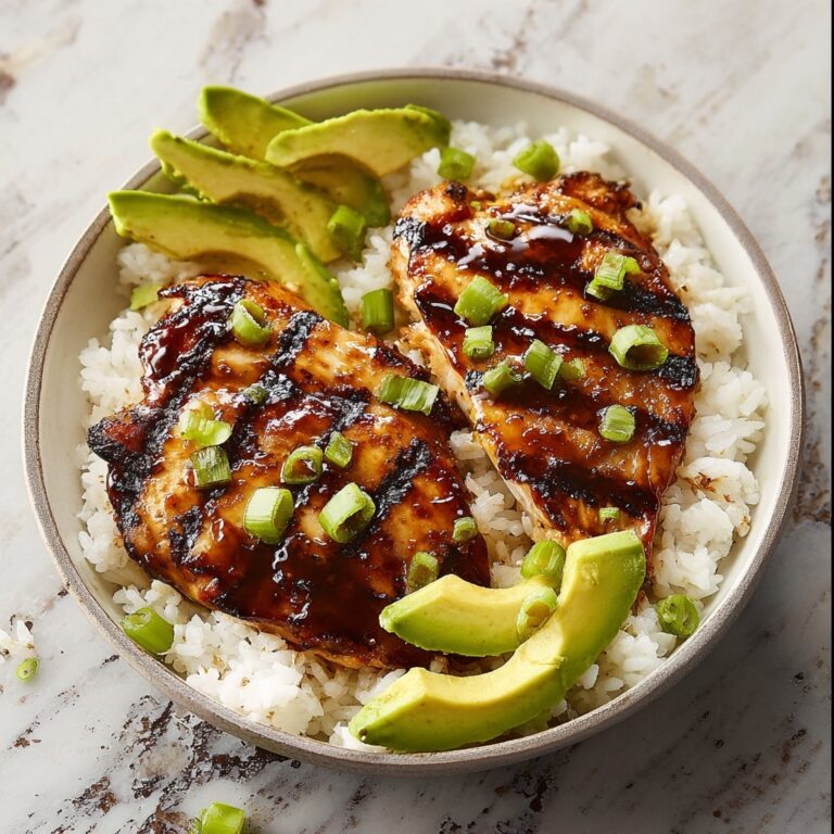 Honey Chipotle Chicken Bowl with Corn, Avocado, and Cilantro Recipe