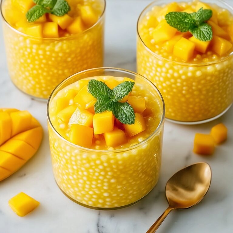 Mango Sago Delight: Your Refreshing Tropical Dessert at Home Recipe