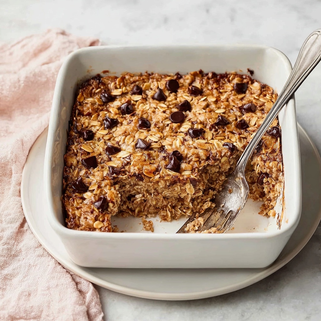 Cinnamon Roll Protein Baked Oats (No Protein Powder) Recipe - Recipe Image