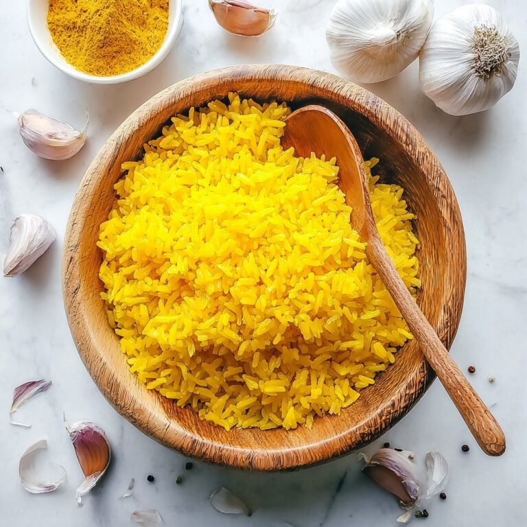 Garlic Turmeric Rice Recipe