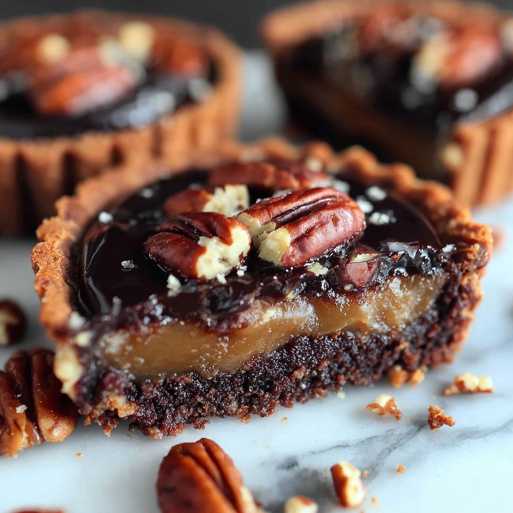Irresistible Pecan Pie Brownie Bites Recipe - Recipe Image