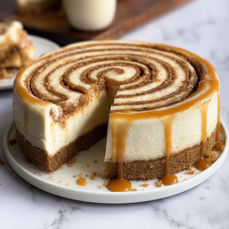 Cinnamon Roll Honeybun Cheesecake Recipe