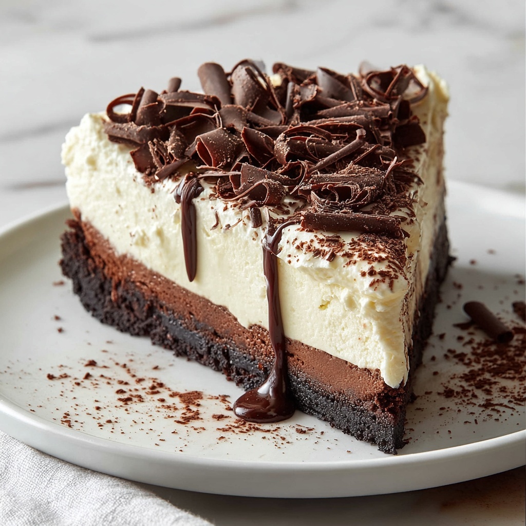 Brownie Bottom Cheesecake Recipe - Recipe Image