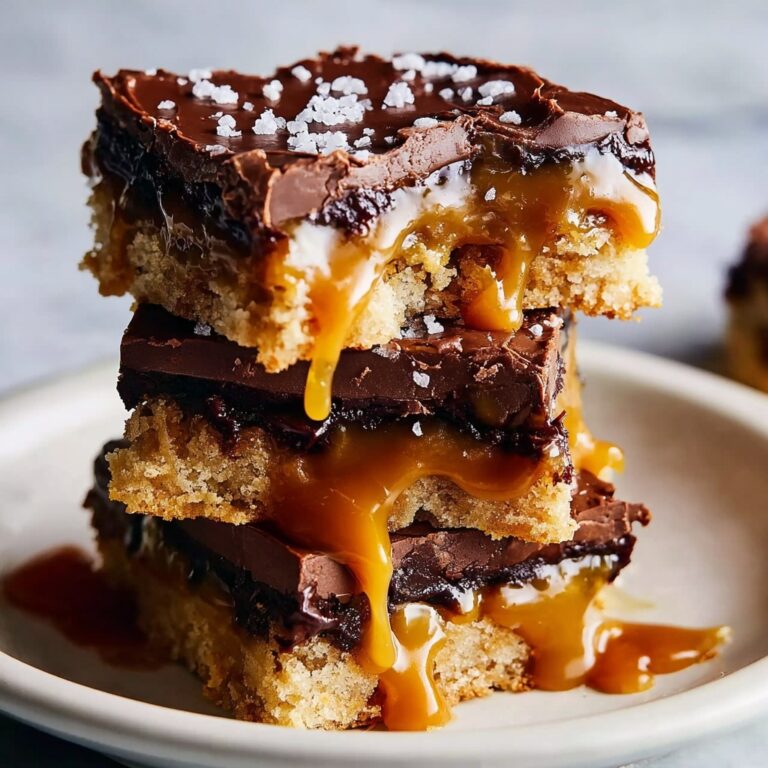 Salted Caramel Chocolate Chip Cookie Bars Recipe