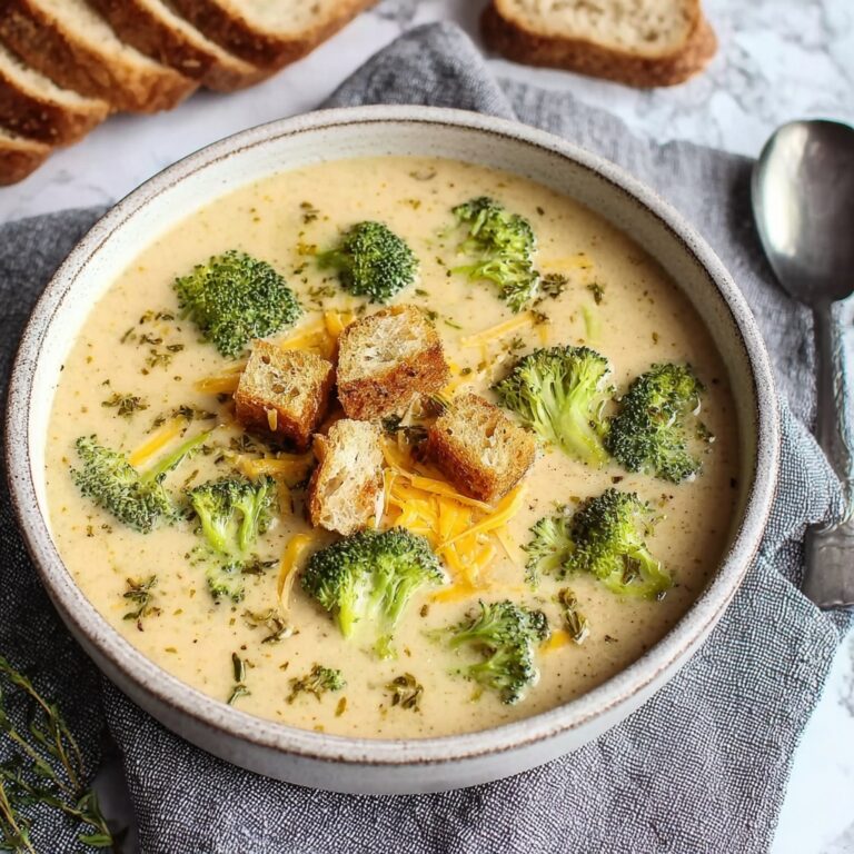 Smoked Gouda Broccoli Soup Recipe