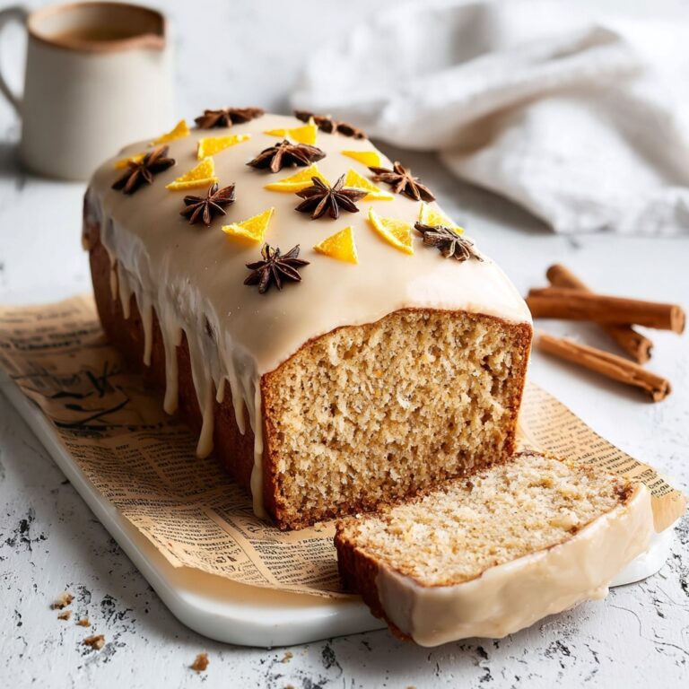 Chai Infused Bread with Orange Glaze Recipe