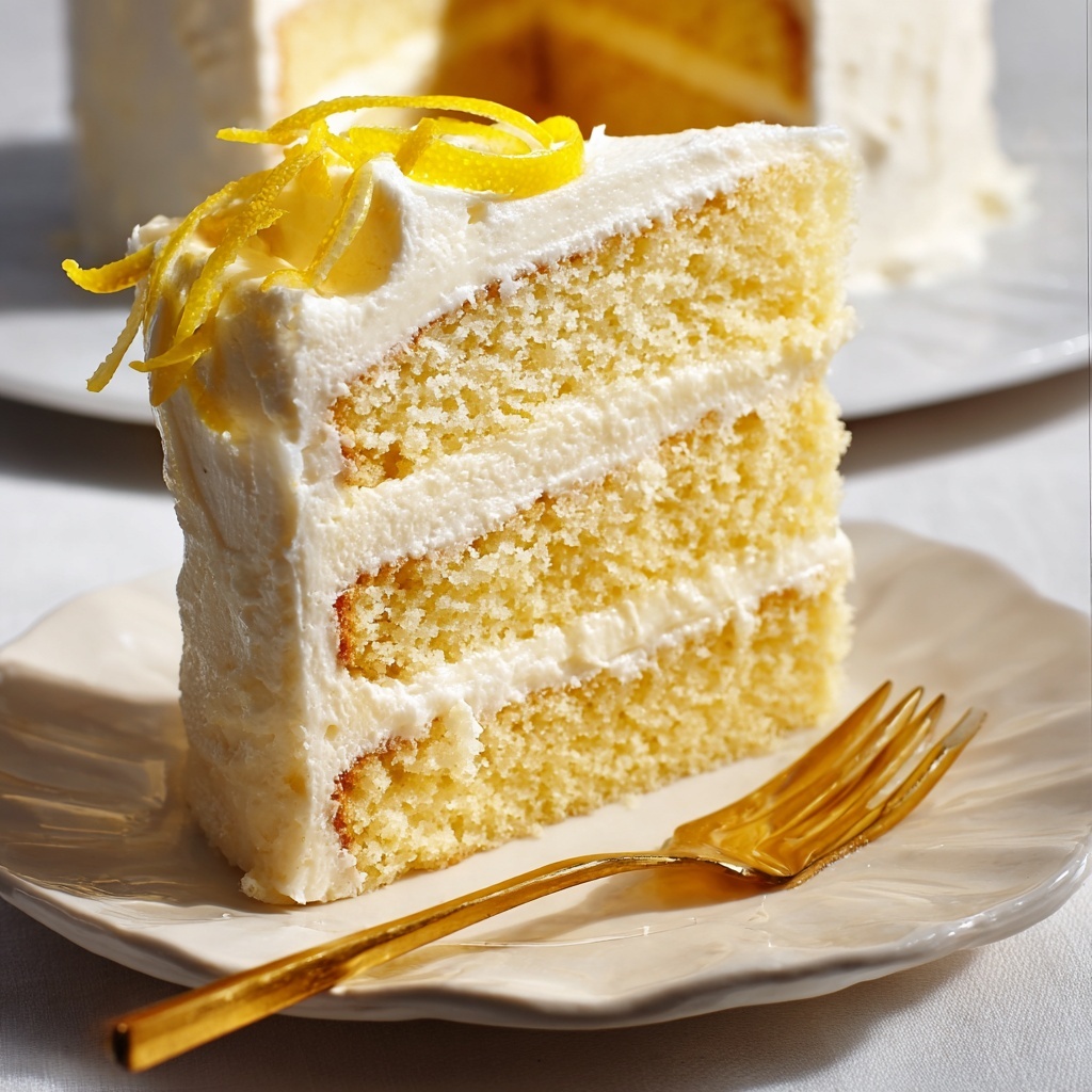 Lemon Velvet Cake with Lemon Cream Cheese Frosting Recipe - Recipe Image