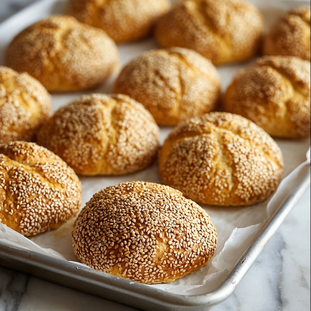 Italian Sesame Cookies Recipe - Recipe Image