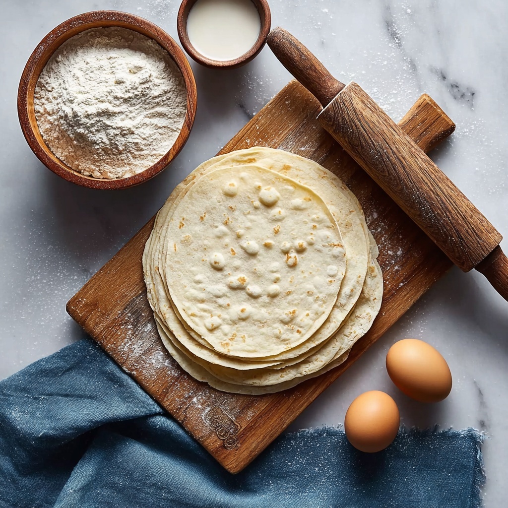 Homemade Egg Roll Wrappers Recipe - Recipe Image