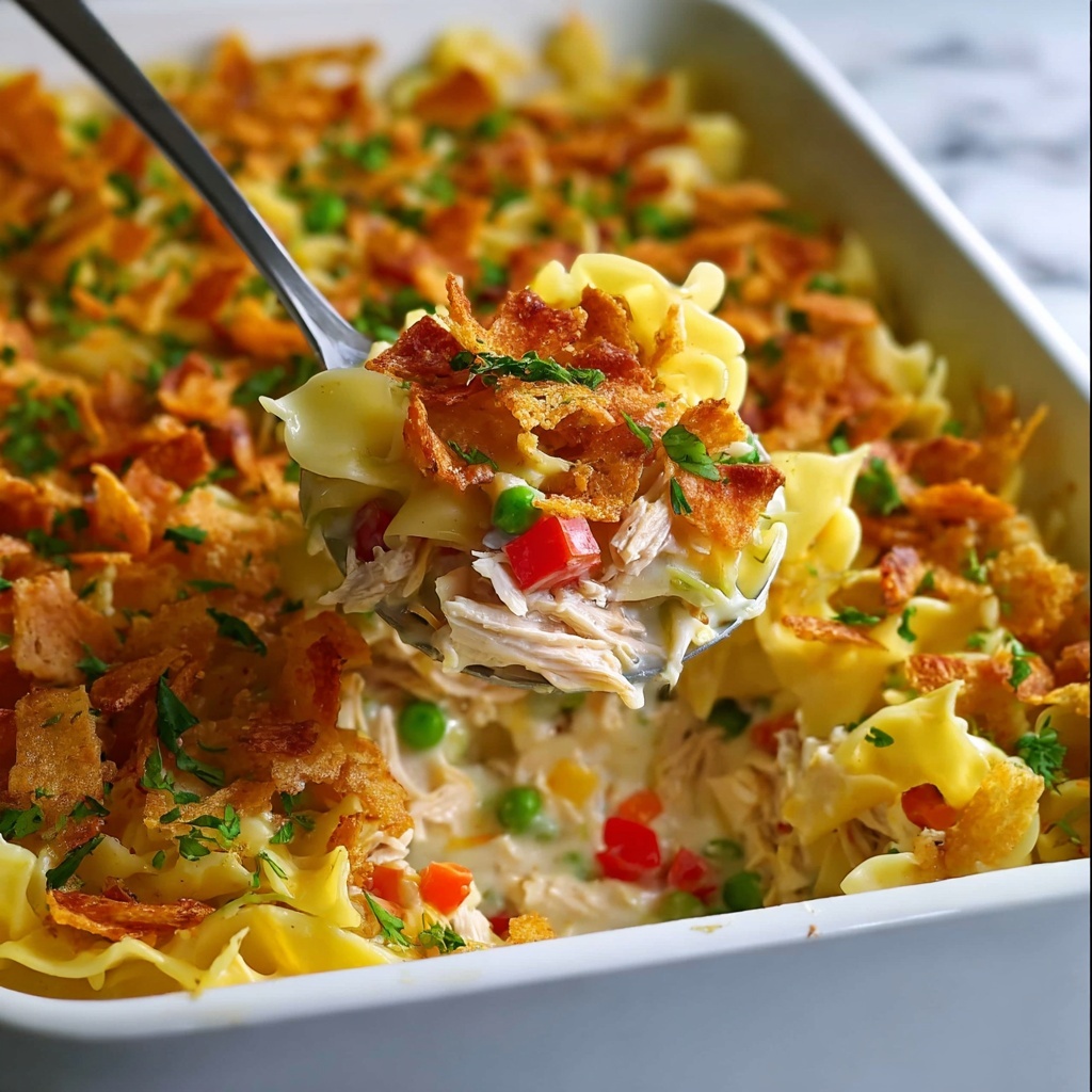 Pioneer Woman Chicken Noodle Casserole Recipe - Recipe Image