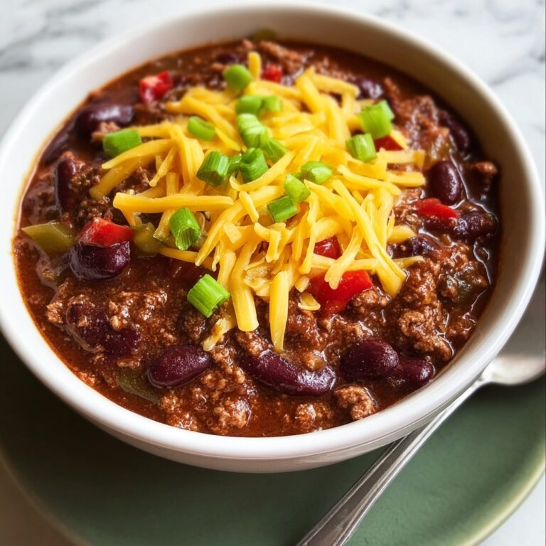 The Best Ground Beef Chili Recipe