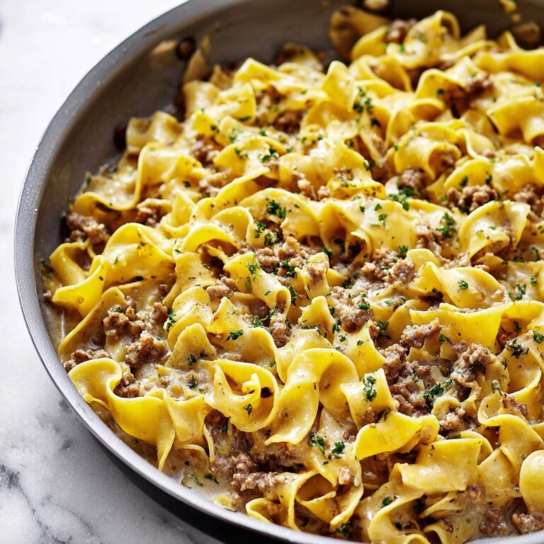 Easy Beef Stroganoff Recipe