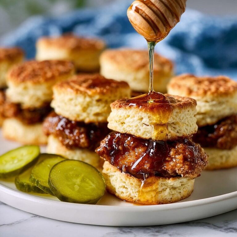Hot Honey Chicken Biscuits Recipe