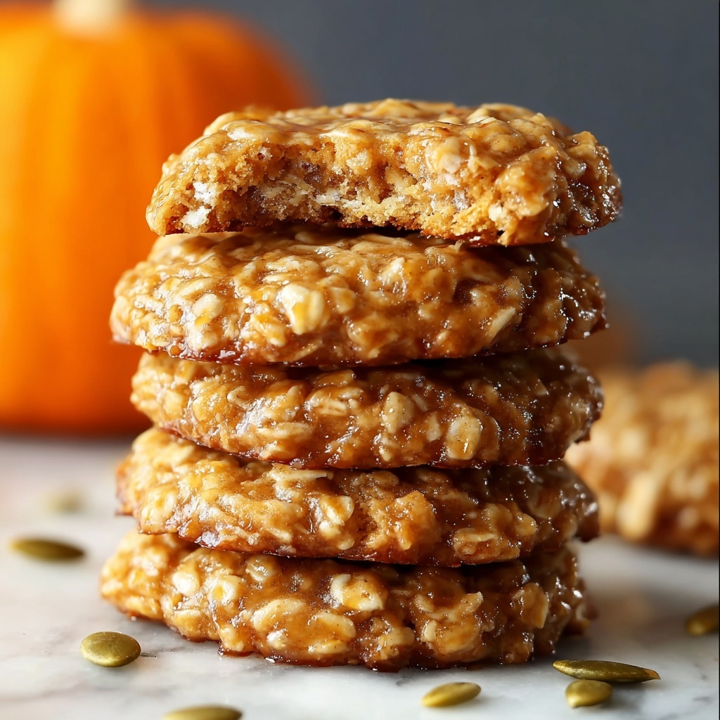 Pumpkin Spice No-Bake Cookies Recipe - Recipe Image