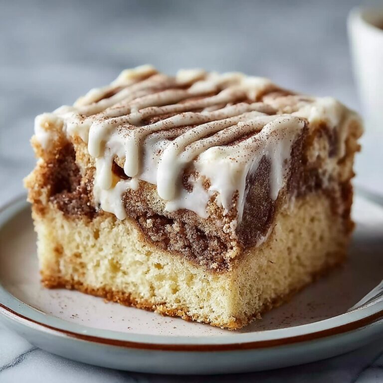 Easy Cinnamon Roll Coffee Cake Recipe