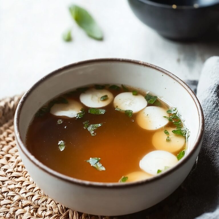 Japanese Clear Soup: Your Healthy Hibachi Twist at Home Recipe
