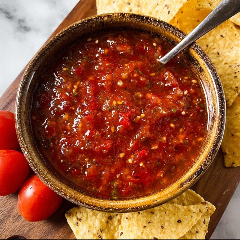 Salsa Roja – Mexican Red Table Sauce Recipe