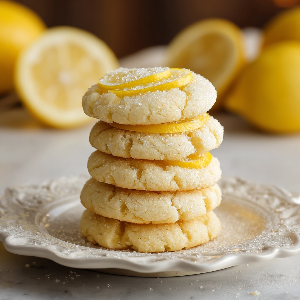 Lemon Sugar Cookies Recipe - Recipe Image