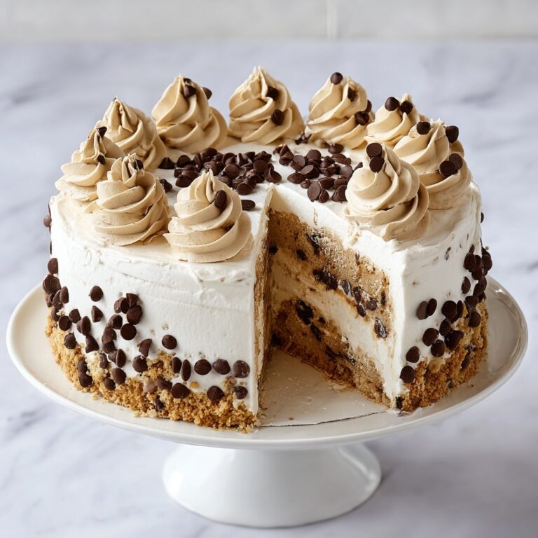 Chocolate Chip Cookie Ice Cream Cake Recipe