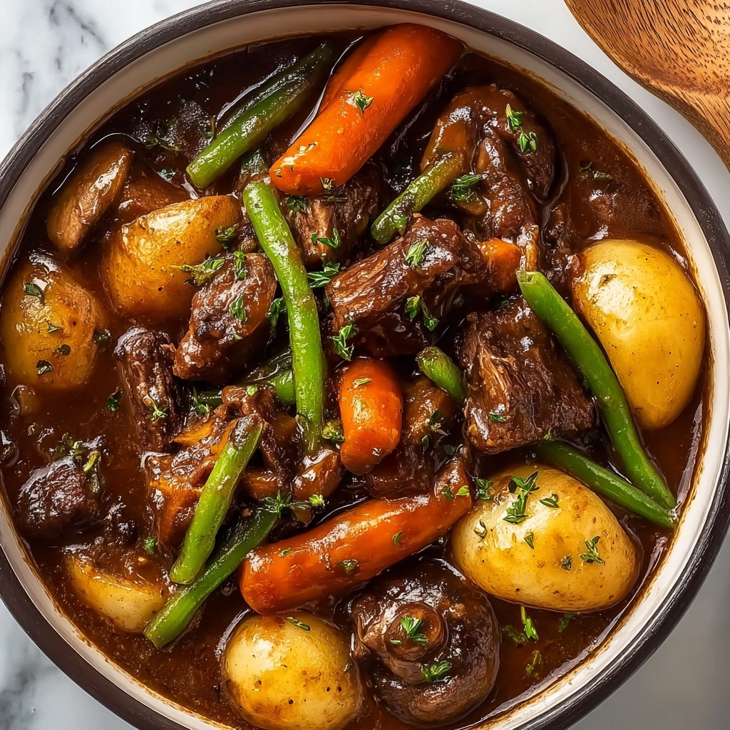 Hearty Chicken Stew with Vegetables and Tomatoes Recipe - Recipe Image