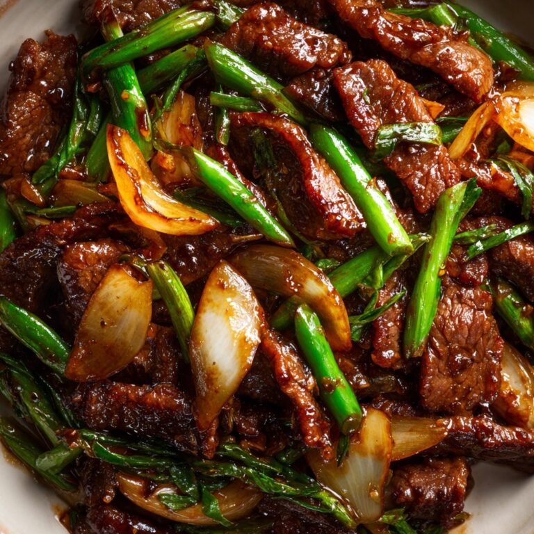 Chinese Beef and Onion Stir-Fry Recipe
