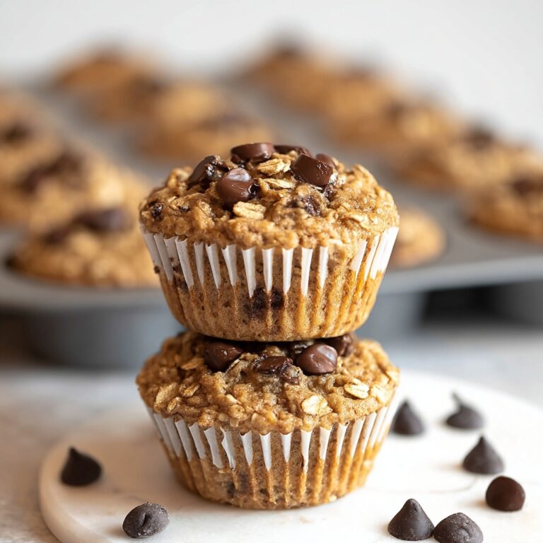 Oatmeal Chocolate Chip Muffins Recipe