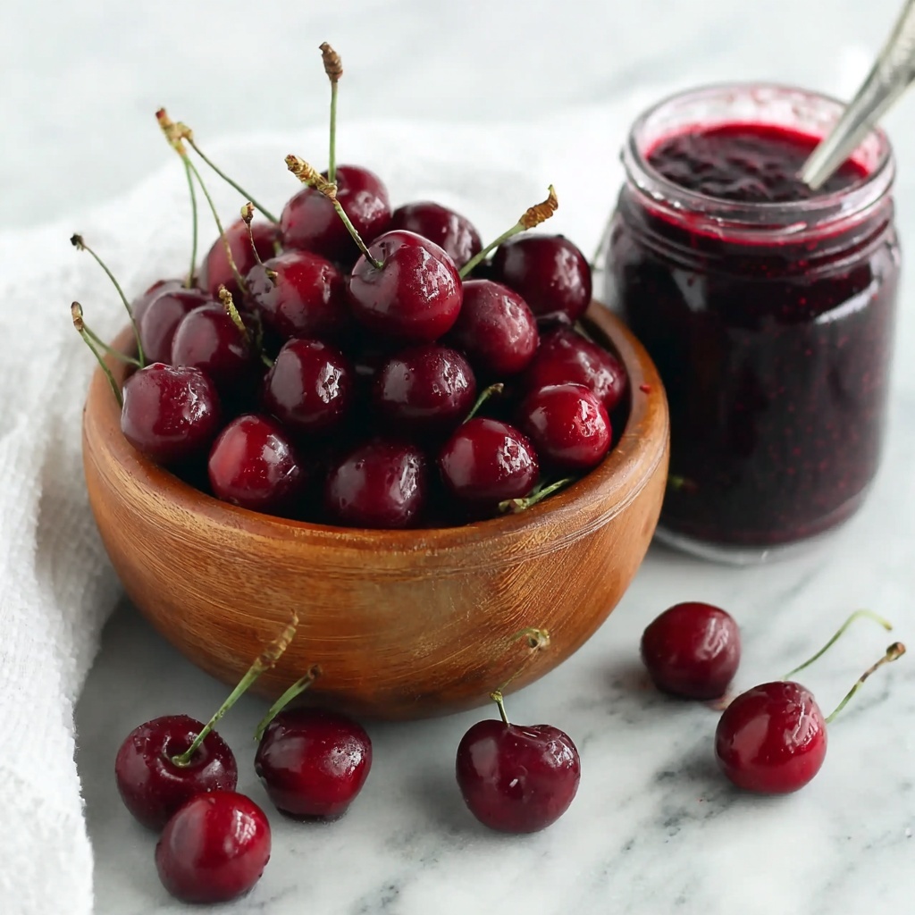 Small Batch Cherry Jam Recipe - Recipe Image
