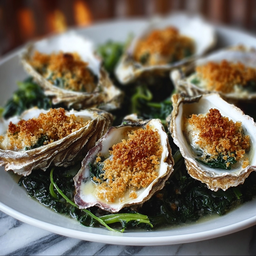 Oysters Rockefeller Recipe - Recipe Image