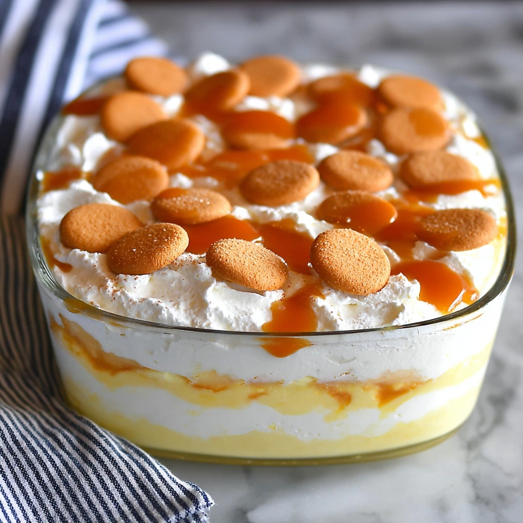 Salted Caramel Banana Pudding Recipe - Recipe Image