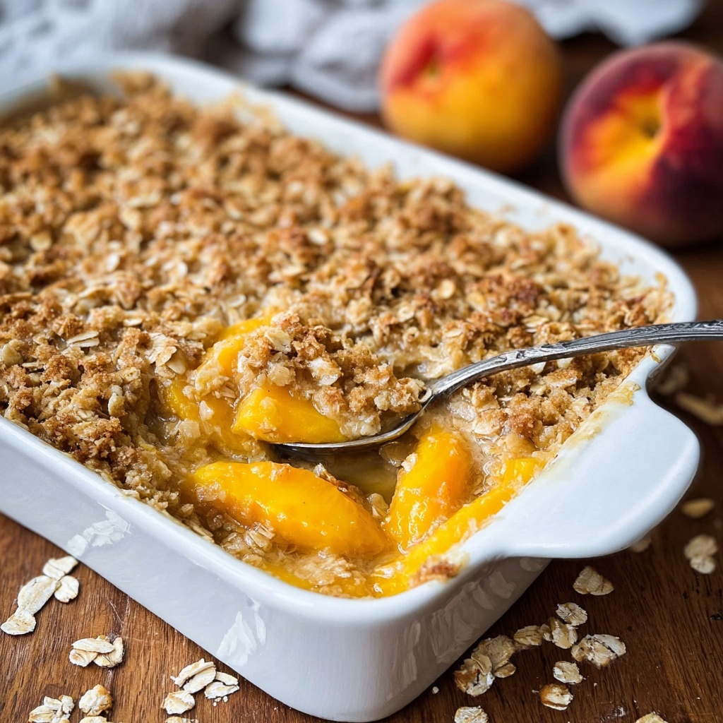 Peach Crisp Recipe - Recipe Image