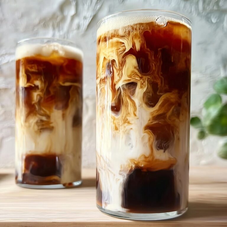 Homemade Tiger Milk Tea with Chewy Tapioca Pearls Recipe