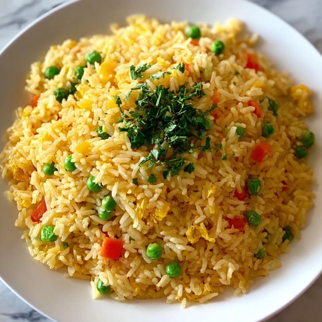 Garlicky Saffron Rice Recipe - Recipe Image