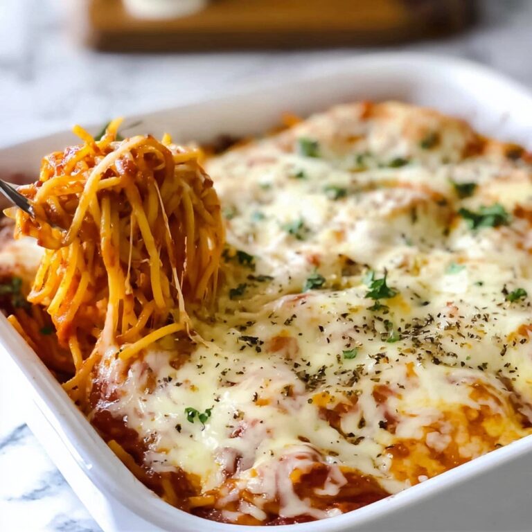 Baked Cream Cheese Spaghetti Recipe