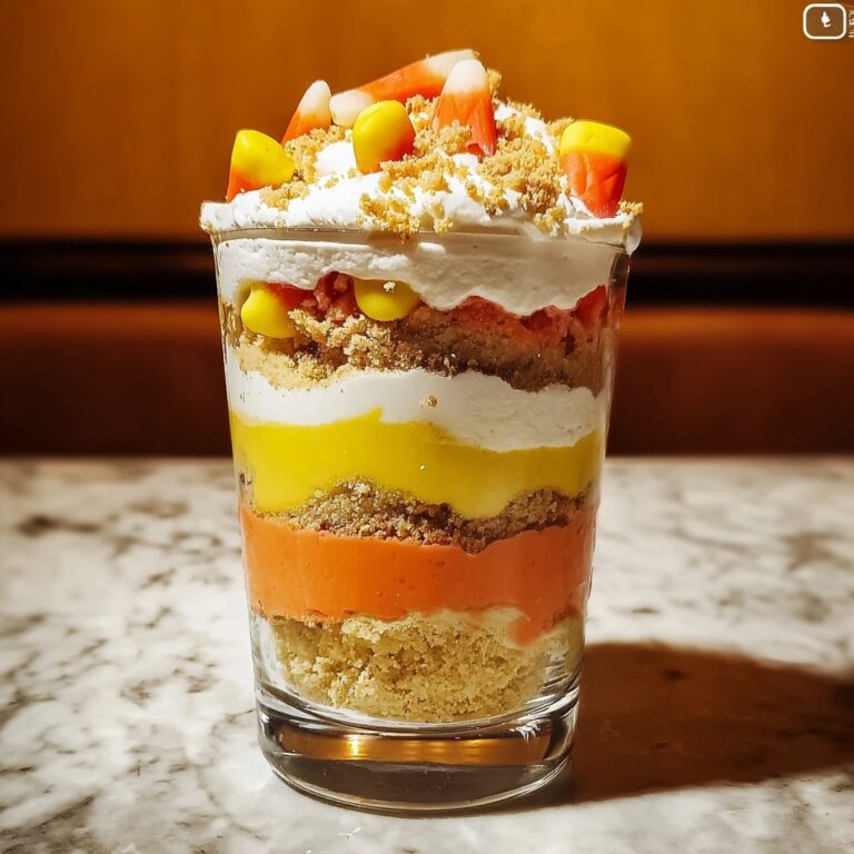 Candy Corn Parfait Recipe