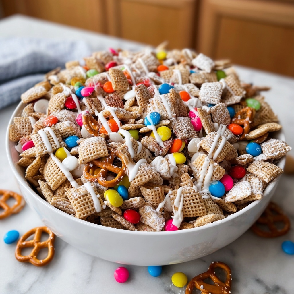 Christmas Chex Mix: 4 Steps to Holiday Bliss Recipe - Recipe Image