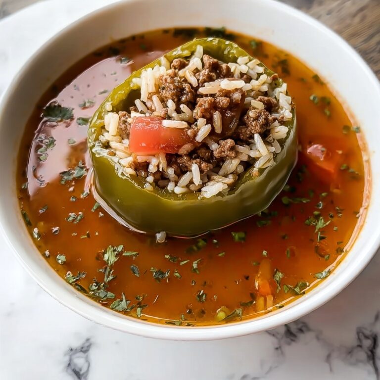 Stuffed Banana Pepper Soup Recipe