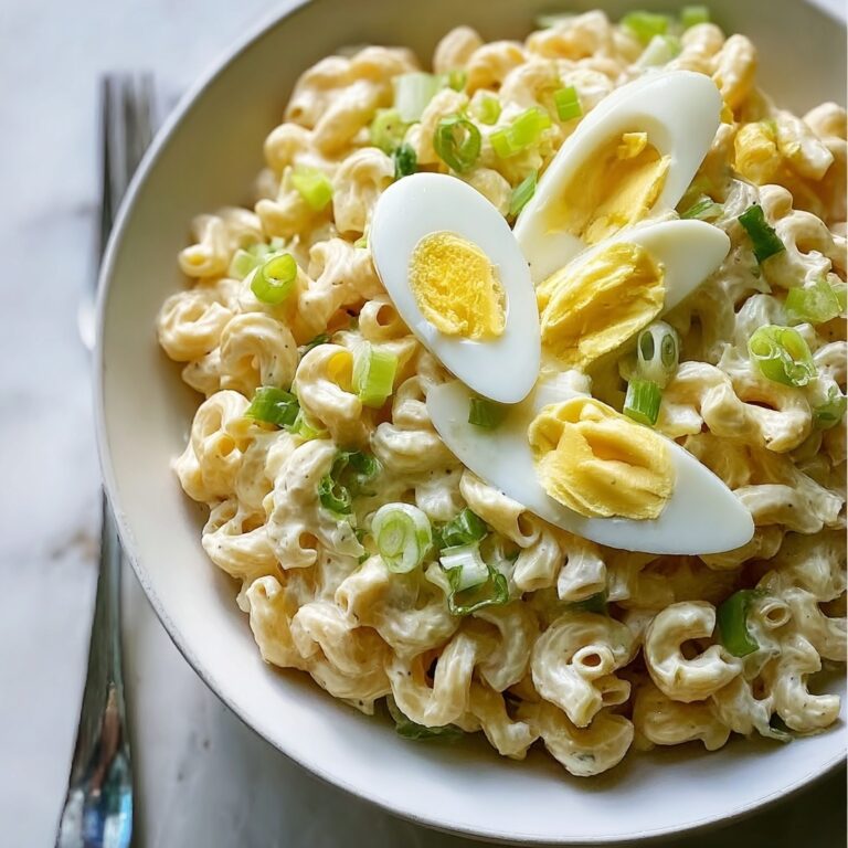 Deviled Egg Pasta Salad Recipe