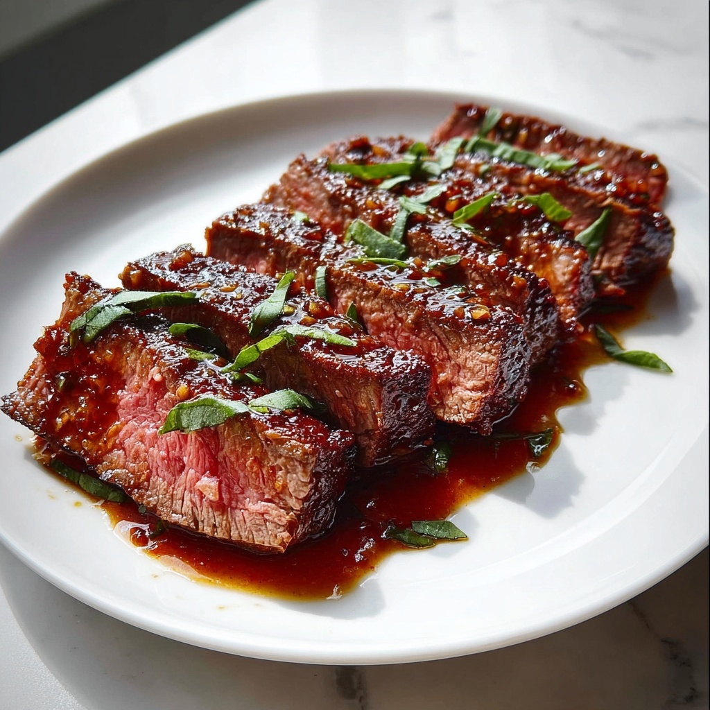 Crock Pot London Broil with Ranch Dressing Recipe - Recipe Image