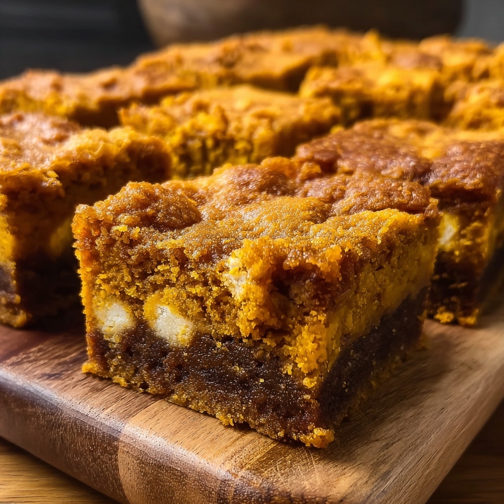 Pumpkin Orange Zest Blondies Recipe - Recipe Image