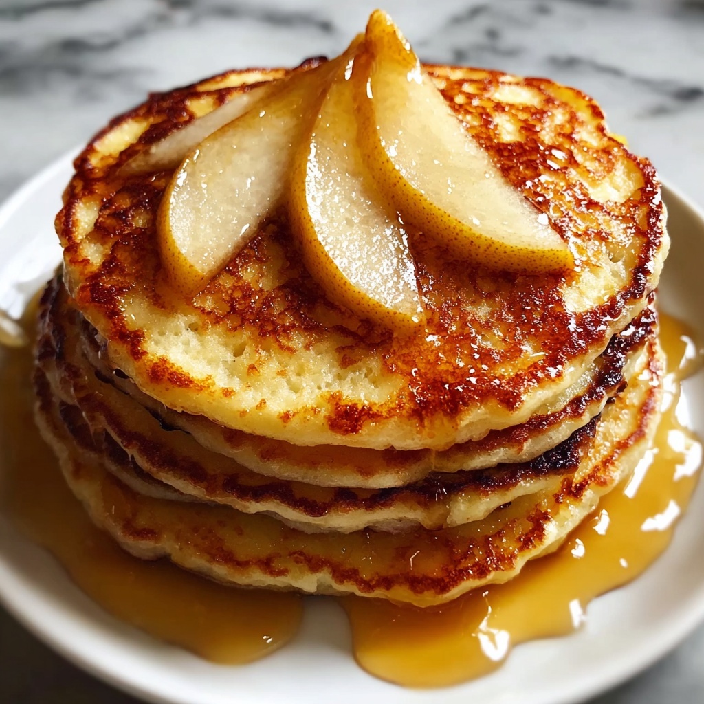 Pear Cardamom Pancakes Recipe - Recipe Image