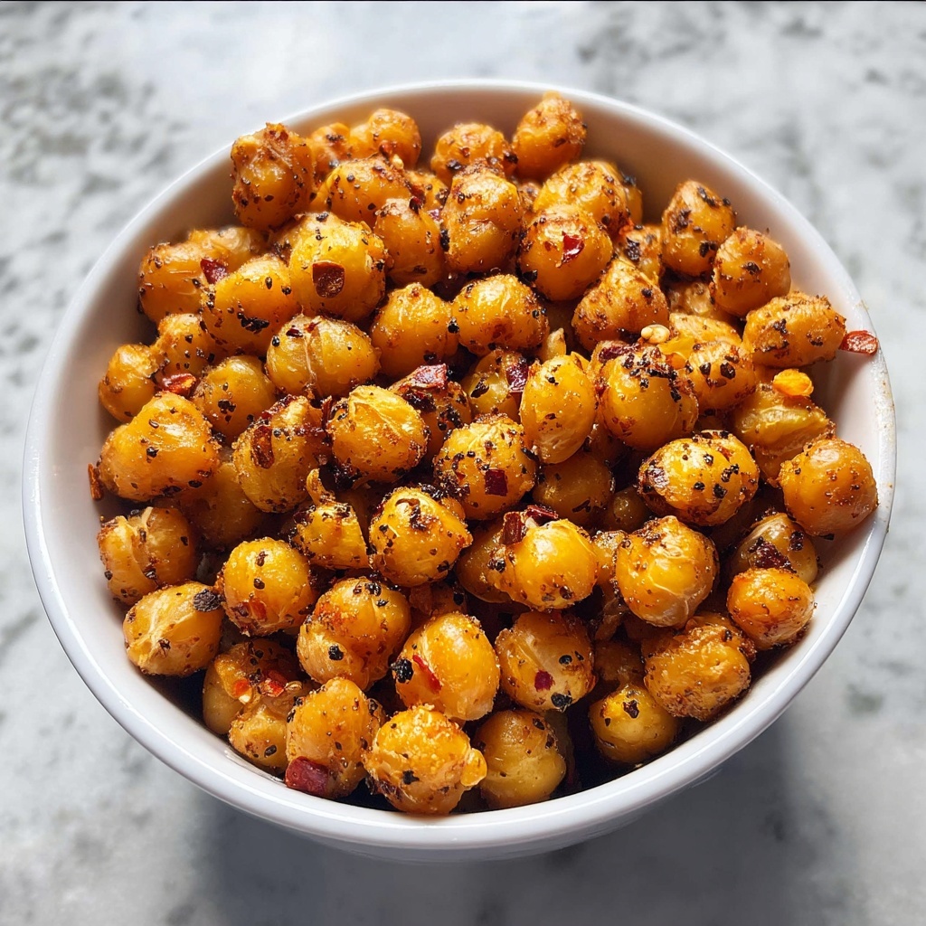 Air Fryer Chickpeas: 5 Steps to Crispy Perfection Recipe - Recipe Image