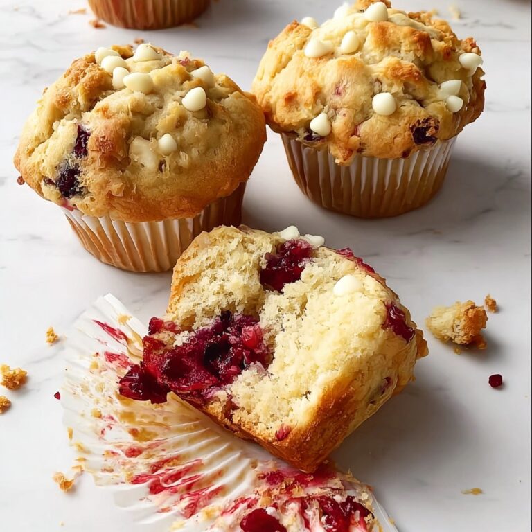 Cranberry White Chocolate Muffins: 7 Steps to Bliss Recipe