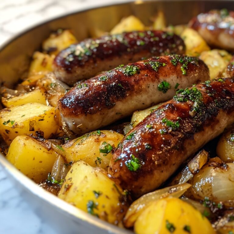 Sausage, Sauerkraut, and Baby Potatoes Skillet Recipe
