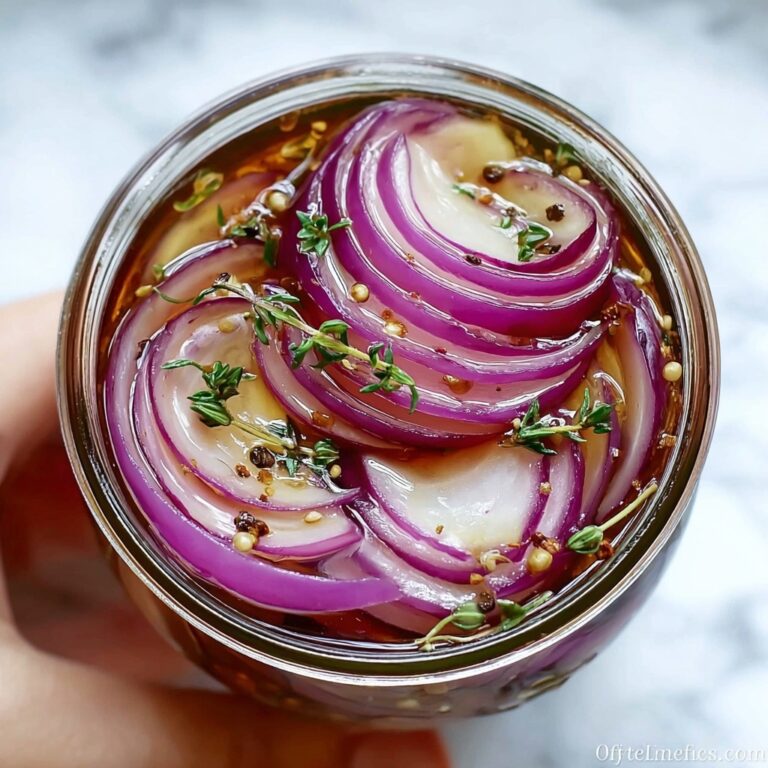 Zesty Hot Honey Pickled Red Onions Recipe