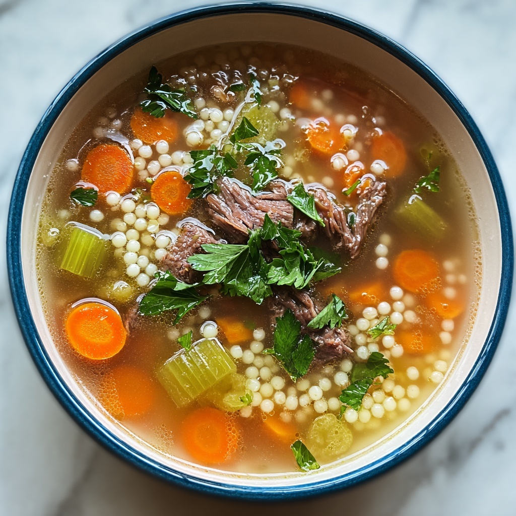 Hearty Beef and Barley Soup Recipe - Recipe Image