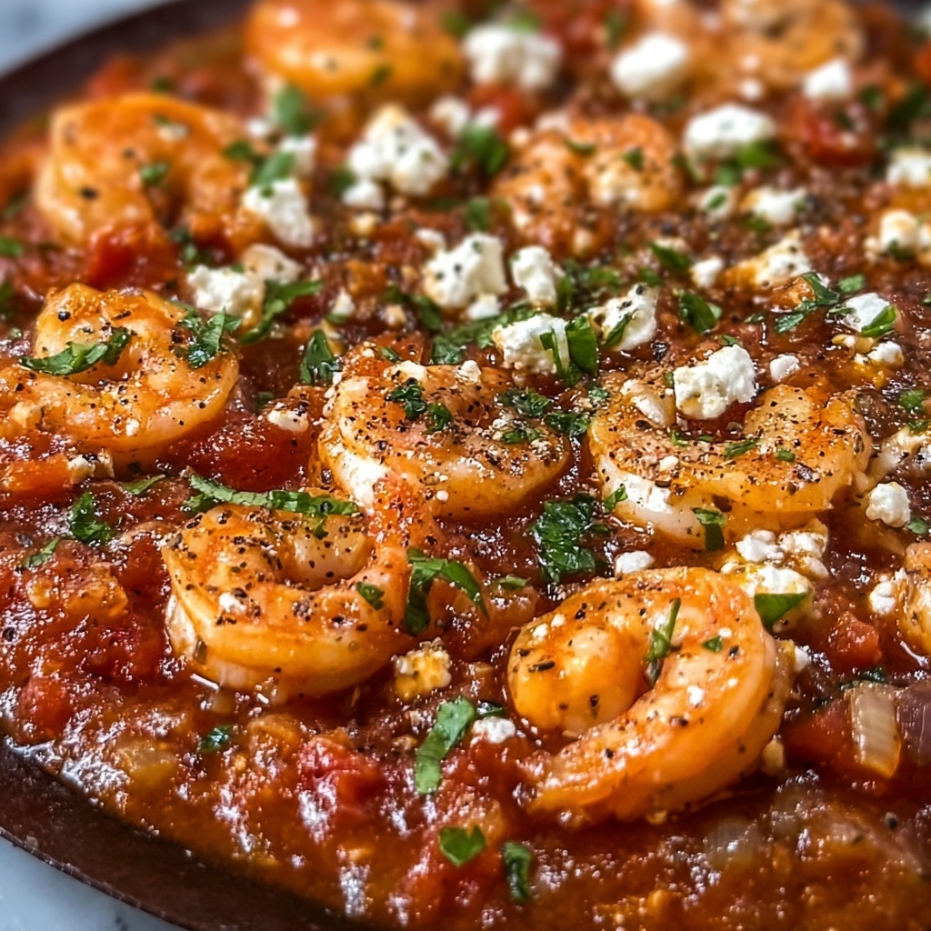 Easy Shrimp Saganaki Recipe - Recipe Image