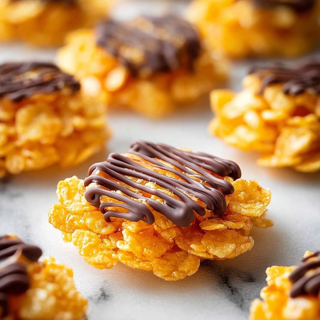 Peanut Butter Cornflake Cookies Recipe - Recipe Image