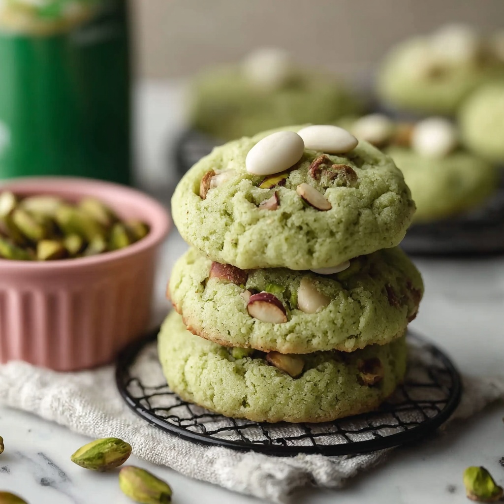 Pistachio Pudding Cookies: Irresistibly Chewy Delights! Recipe - Recipe Image